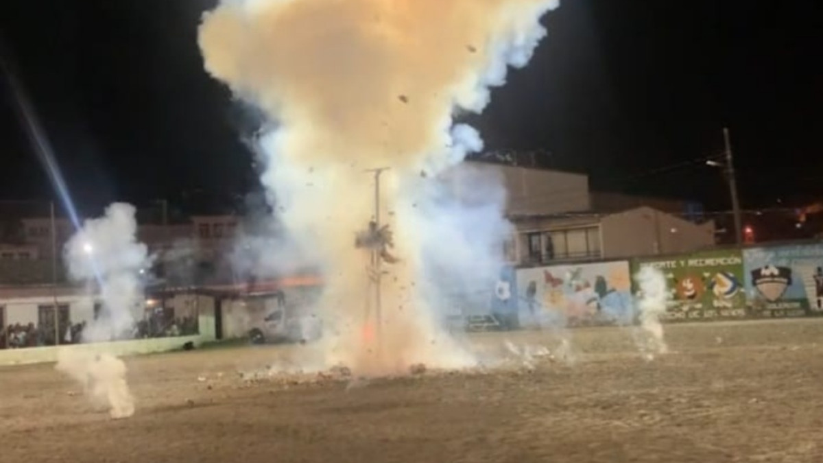 Judas será quemado en medio de música, alegría y pólvora. Neira celebra la resurrección de Jesús con la quema del apóstol traidor