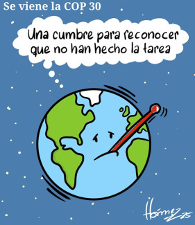 Caricatura 4 de noviembre del 2025: Se viene la COP 30