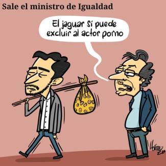 Caricatura 16 de enero del 2026: Sale el ministro de Igualdad