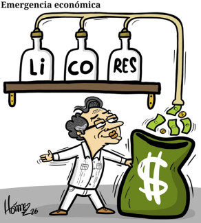 Caricatura 17 de enero del 2026: Emergencia económica en Colombia