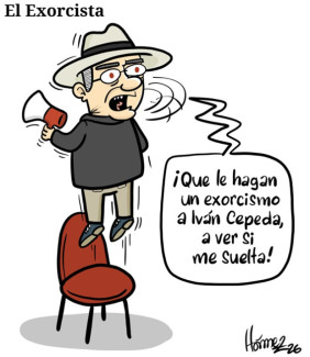 Caricatura 4 de febrero del 2026: El exorcista