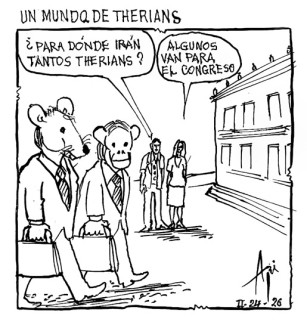 Caricatura 25 de febrero del 2026: Un mundo de therians