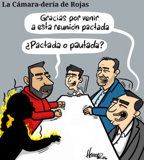 Caricatura marzo 16 de 2026: La Cámara-dería de Rojas
