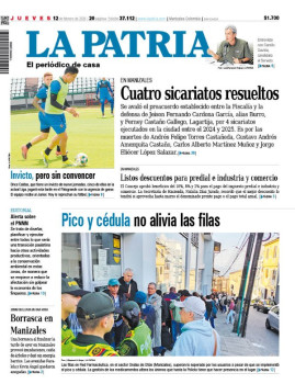 Portada 12 de febrero del 2026