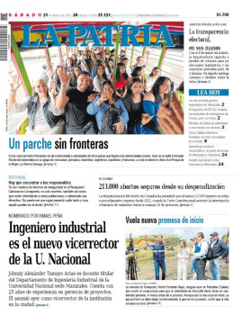 Portada 21 de febrero del 2026