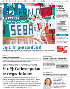 Portada 22 de febrero del 2026