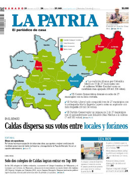 Portada 21 de marzo del 2026