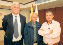 Jhon Jairo Alzate Marín, Juan Carlos Quintero y José Fernando Aristizábal.