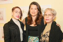 Ursula Ochoa, Valentina Castro Castrillón y Mireya Silva.