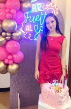 Valentina López Álzate celebró su cumpleaños número 20.