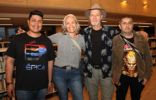 Samuel Mendoza, Angélica Gutiérrez, Ricardo Walter y Carlos Eduardo Acevedo.