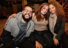 Juan Camilo Moncada, Alexandra Gallego y Mónica Gallego.