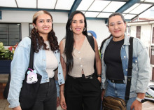 Valeria Gómez, Juliana Ríos y Mariana Molina.