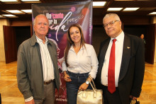 Herman Estrada, Cecilia Quintero y Antonio Franklin Muñoz Giraldo.