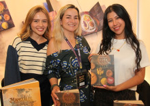 Karol Daniela Candamil, Janeth Usma y Luisa Bedoya.