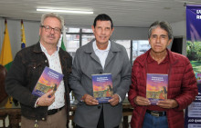 Pedro Felipe Hoyos, Humberto Salazar y José Fernando Buriticá.