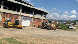 La maquinaria, parada