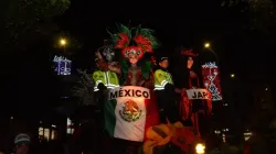 La poca luz no dejó brillar a las reinas en los trajes de fantasía 