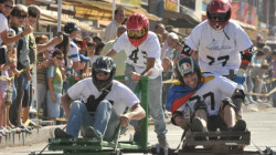 Esperan a 150 pilotos en las carreras de carritos de balineras de la Feria de Manizales