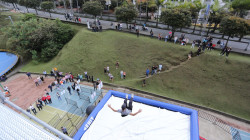 Evento fue exitoso, pero deja un sinsabor: empresario del Bag Jump de la Feria de Manizales