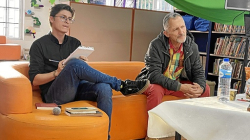 Presentó su nuevo libro en Aranzazu