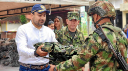 Alcaldía de Supía exalta la labor de los soldados en Caldas