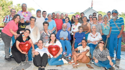 Reencuentro de amigos exintegrantes de la Cruz Roja Caldas