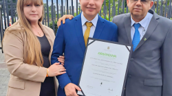 Grado de Mariano Bermúdez Giraldo