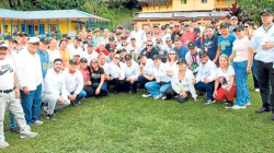 Integración de fin de año de retirados y pensionados de la Policía Nacional en Caldas