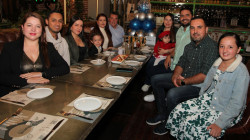 Cenas en el restaurante Cortesana de Manizales