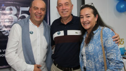 Kaster Diego Tabares, Silvio Marín y Clemencia Cárdenas.