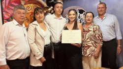 Grados en el restaurante La Shiraka