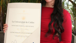 Grado de Estefanía Noreña Aristizábal