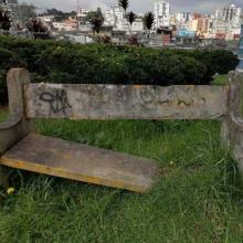 Deteriorado el parque de la Alta Suiza en Manizales