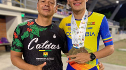 El patinador caldense Pablo Felipe Marín Serrano volvió con tres oros