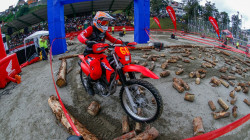 Mostraron su habilidad en la válida de endurocrós en La Asunción