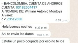 Pagó alquiler de finca, pero la tumbaron