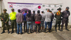 Ejército captura a ocho personas que atentaban contra el medioambiente