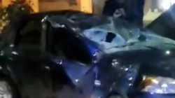 Un carro se accidentó en la Avenida Santander: los ocupantes escaparon sin el vehículo