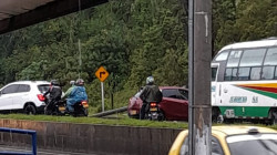 Afectaciones en Manizales debido a las lluvias, la vía Panamericana está bloqueada