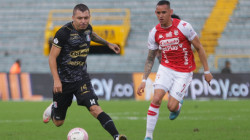 Once Caldas, eliminado de la Liga: perdió 2-1 ante Santa Fe