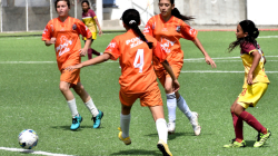 Equipos de Caldas y Risaralda ganaron zonal de fútbol femenino en Salamina 