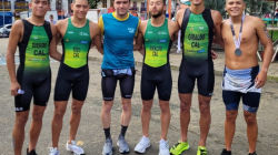 Caldas brilla en la Copa Colombia de Triatlón y en el Interligas de Acuatlón