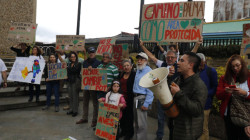 Se plantaron en la Alcaldía para pedir protección del relicto de Camino de la Palma Real