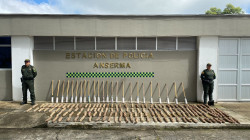 Incautan pólvora transportada de manera ilegal por las vías de Caldas