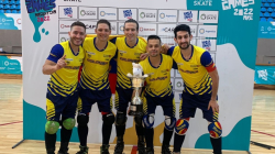 La Selección Colombia de hockey patín se coronó campeona en el Mundial B