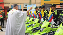 Nuevas motos y cuadrantes para la seguridad en Caldas