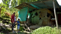 Abuelos esperan reconstruir su casa en Salamina