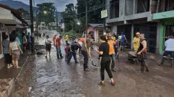 La quebrada de Rapao se toma las calles de Supía
