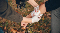 Un quemado por pólvora durante la Navidad en Manizales 